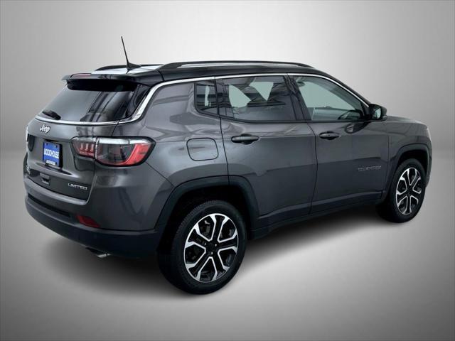 used 2022 Jeep Compass car, priced at $23,137