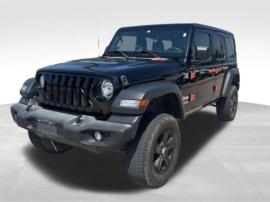 used 2019 Jeep Wrangler Unlimited car, priced at $22,142