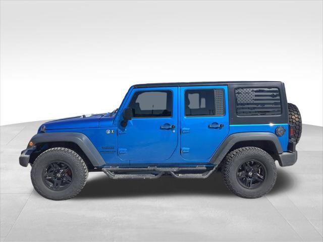 used 2015 Jeep Wrangler Unlimited car, priced at $18,469