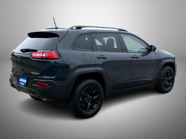 used 2018 Jeep Cherokee car, priced at $18,838