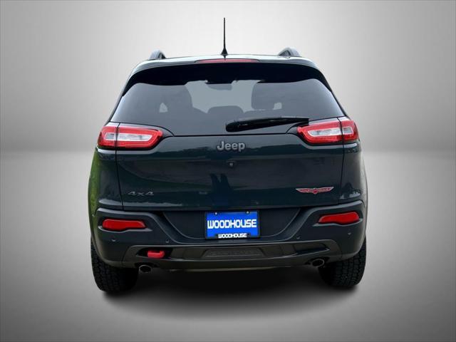 used 2018 Jeep Cherokee car, priced at $18,838