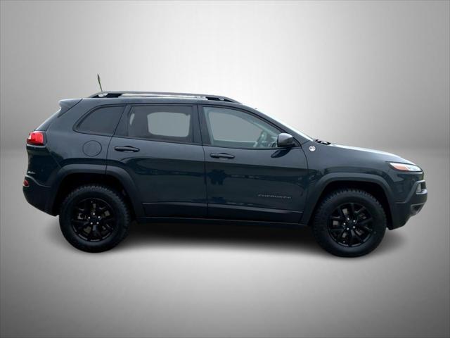 used 2018 Jeep Cherokee car, priced at $18,838
