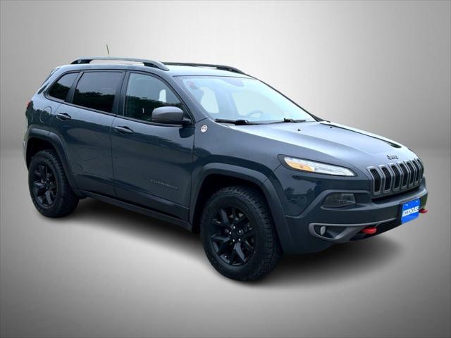 used 2018 Jeep Cherokee car, priced at $18,838