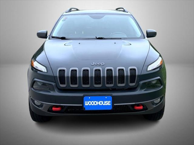 used 2018 Jeep Cherokee car, priced at $18,838
