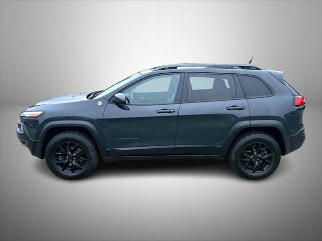 used 2018 Jeep Cherokee car, priced at $18,838