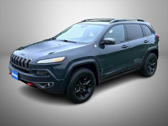 used 2018 Jeep Cherokee car, priced at $18,838