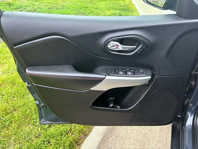 used 2018 Jeep Cherokee car, priced at $18,838