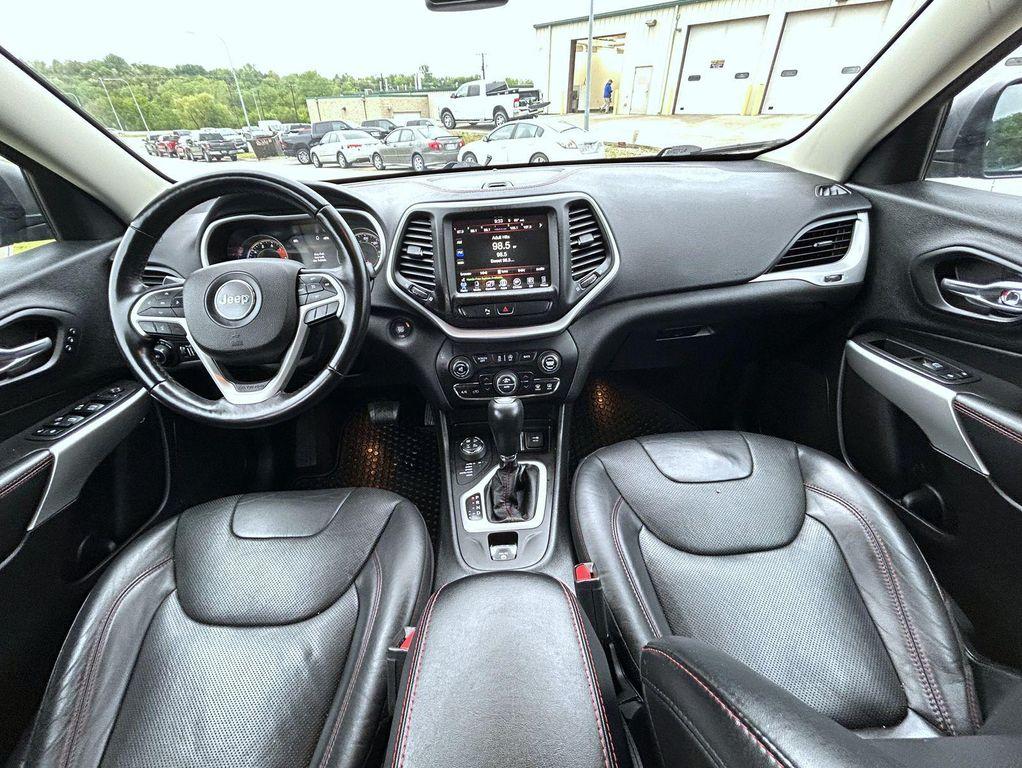 used 2018 Jeep Cherokee car, priced at $18,838