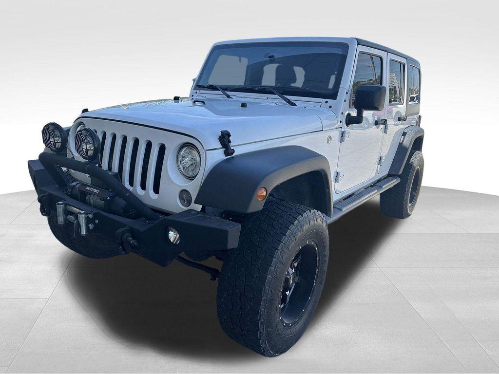 used 2017 Jeep Wrangler Unlimited car, priced at $23,719