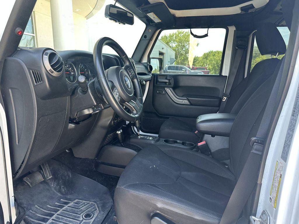used 2017 Jeep Wrangler Unlimited car, priced at $23,719