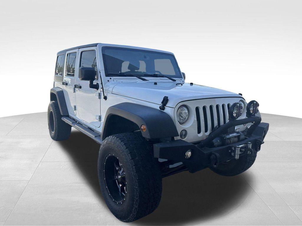 used 2017 Jeep Wrangler Unlimited car, priced at $23,719