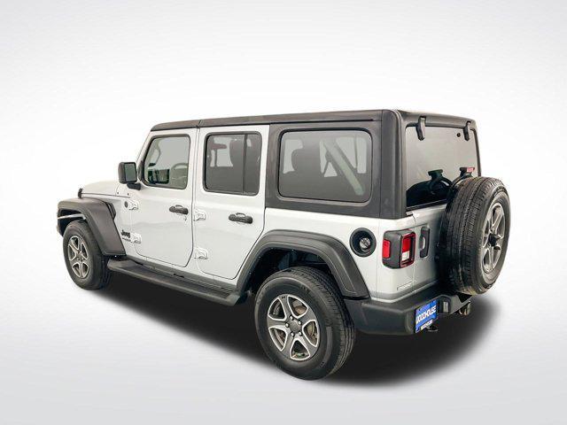 used 2022 Jeep Wrangler Unlimited car, priced at $32,838