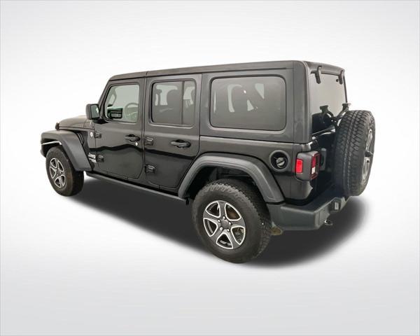 used 2020 Jeep Wrangler Unlimited car, priced at $31,129