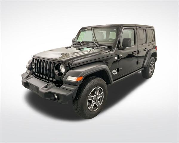 used 2020 Jeep Wrangler Unlimited car, priced at $31,129