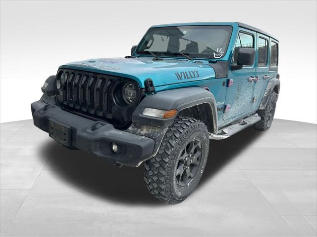 used 2020 Jeep Wrangler Unlimited car, priced at $30,826