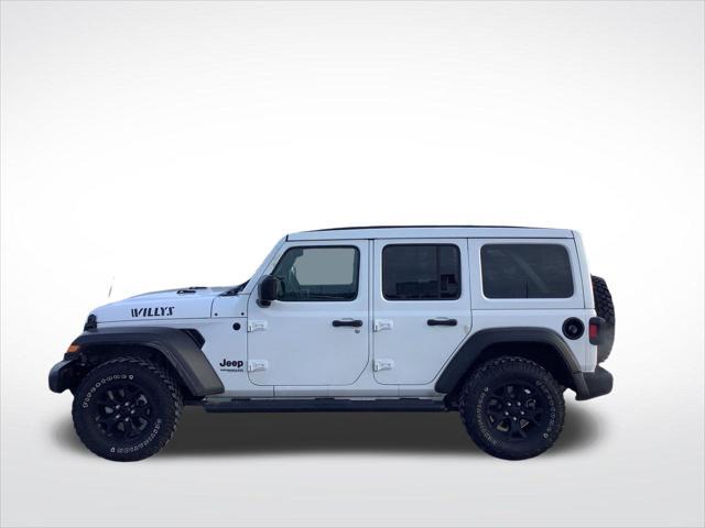 used 2021 Jeep Wrangler car, priced at $33,818