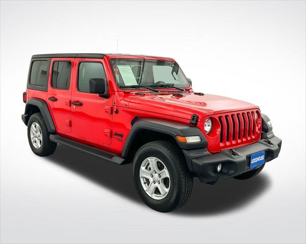 used 2021 Jeep Wrangler Unlimited car, priced at $32,350