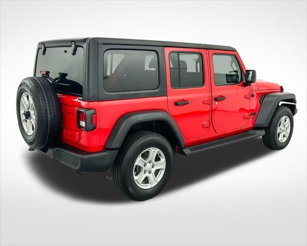 used 2021 Jeep Wrangler Unlimited car, priced at $32,350