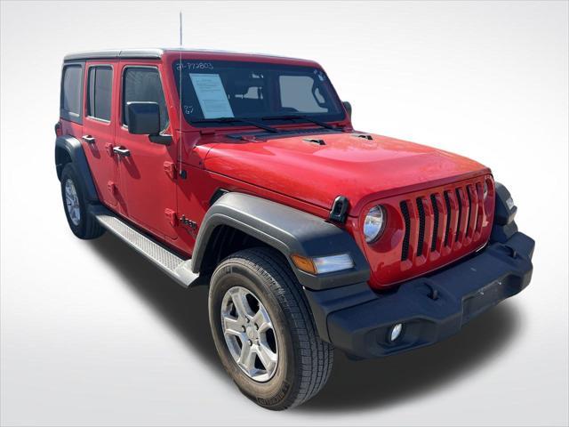 used 2021 Jeep Wrangler Unlimited car, priced at $34,302