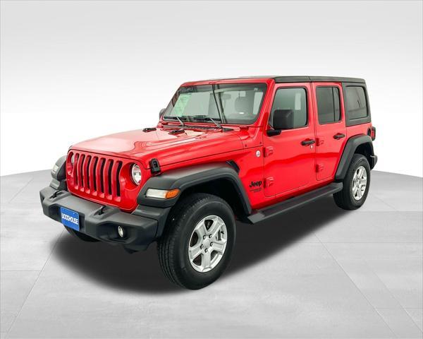 used 2021 Jeep Wrangler Unlimited car, priced at $30,655