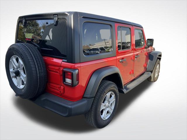 used 2021 Jeep Wrangler Unlimited car, priced at $34,302