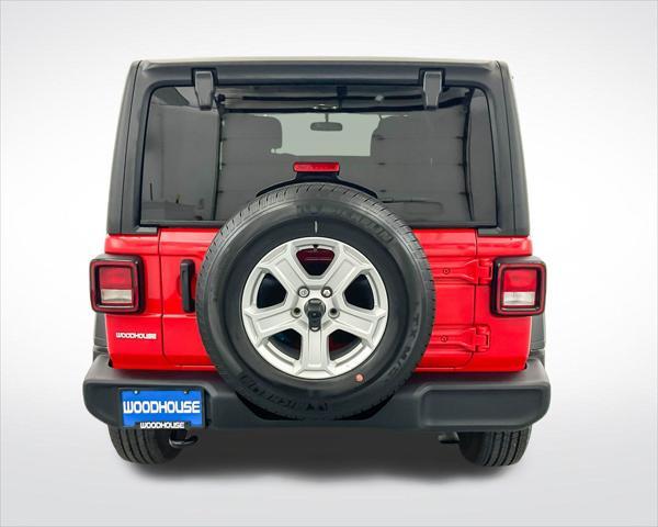 used 2021 Jeep Wrangler Unlimited car, priced at $32,350