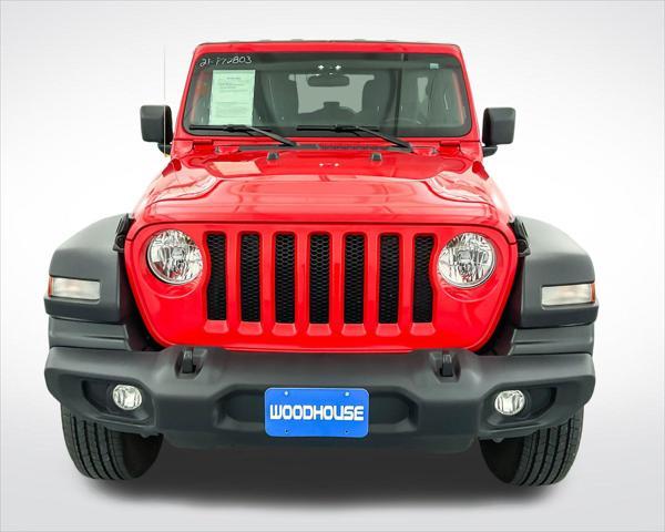 used 2021 Jeep Wrangler Unlimited car, priced at $32,350