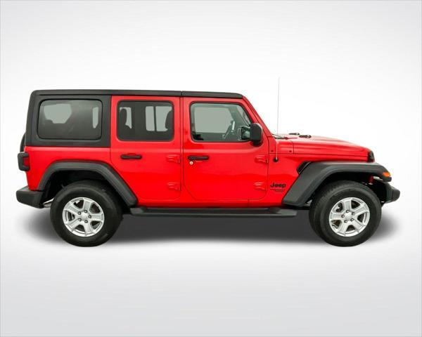 used 2021 Jeep Wrangler Unlimited car, priced at $32,350