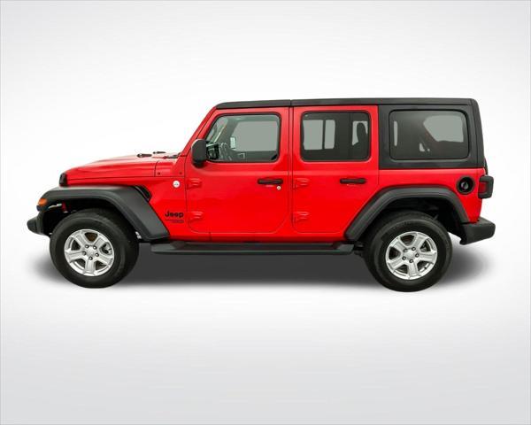 used 2021 Jeep Wrangler Unlimited car, priced at $32,350