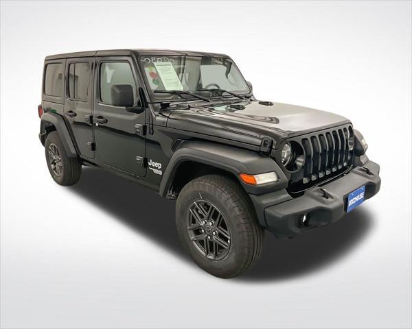 used 2020 Jeep Wrangler Unlimited car, priced at $31,237