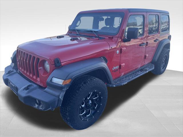 used 2018 Jeep Wrangler Unlimited car, priced at $21,003