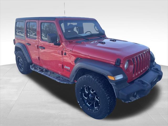 used 2018 Jeep Wrangler Unlimited car, priced at $21,003