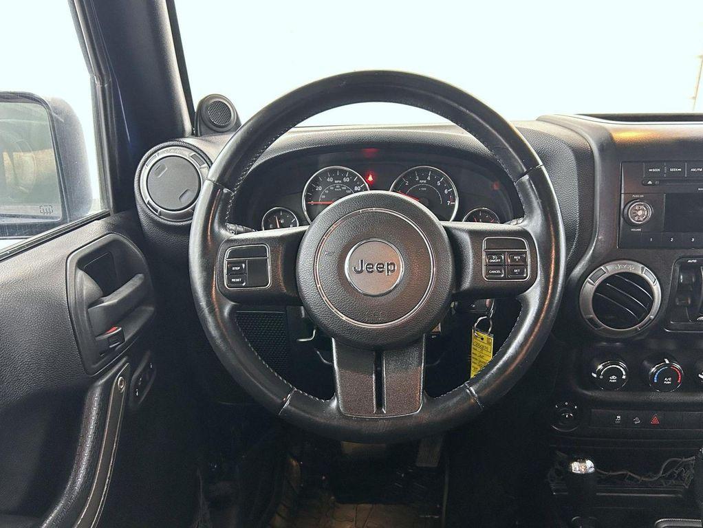 used 2013 Jeep Wrangler Unlimited car, priced at $14,583