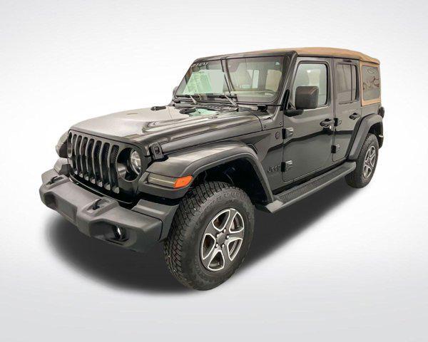 used 2020 Jeep Wrangler Unlimited car, priced at $29,912