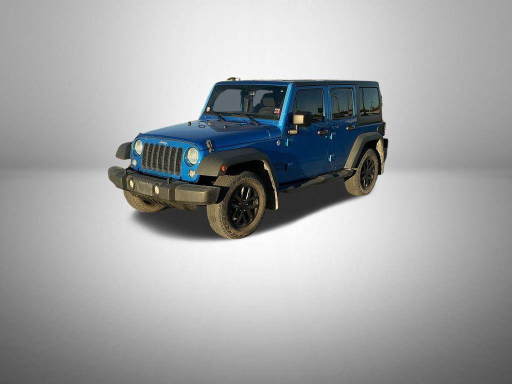 used 2015 Jeep Wrangler Unlimited car, priced at $18,170