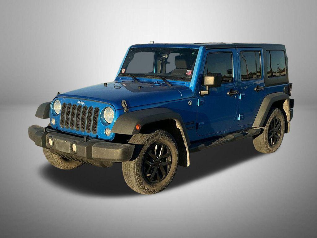 used 2015 Jeep Wrangler Unlimited car, priced at $18,170