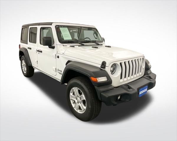 used 2020 Jeep Wrangler Unlimited car, priced at $31,008