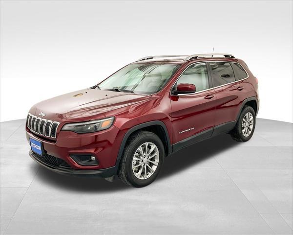 used 2021 Jeep Cherokee car, priced at $23,802