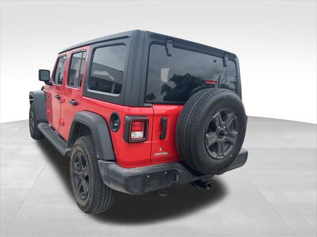 used 2022 Jeep Wrangler Unlimited car, priced at $30,729