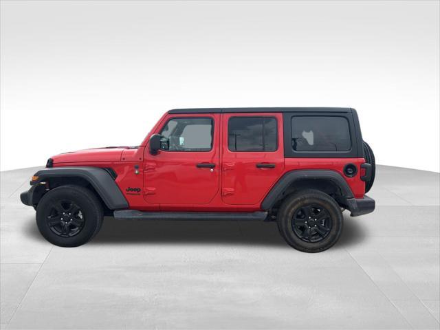 used 2022 Jeep Wrangler Unlimited car, priced at $30,729