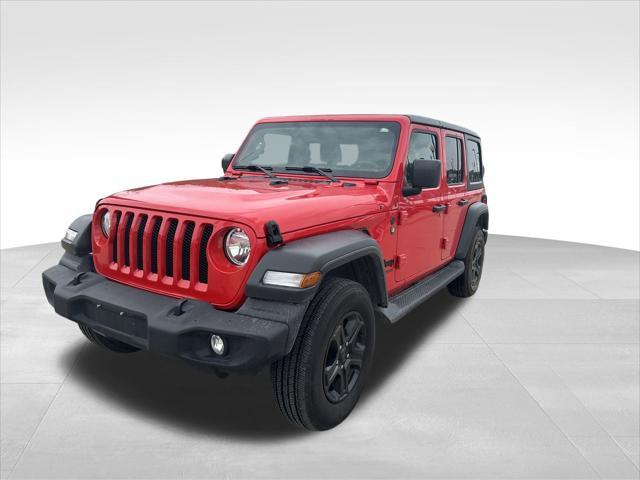 used 2022 Jeep Wrangler Unlimited car, priced at $30,729