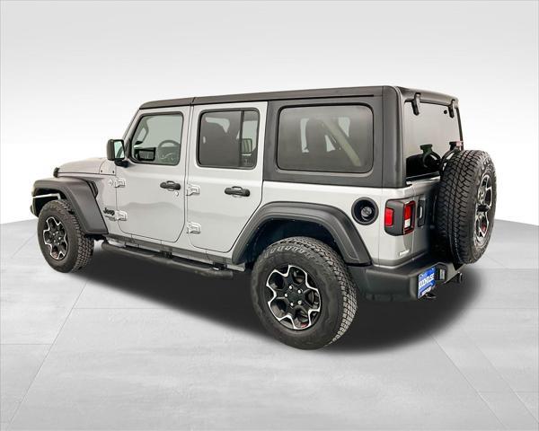 used 2021 Jeep Wrangler Unlimited car, priced at $29,754