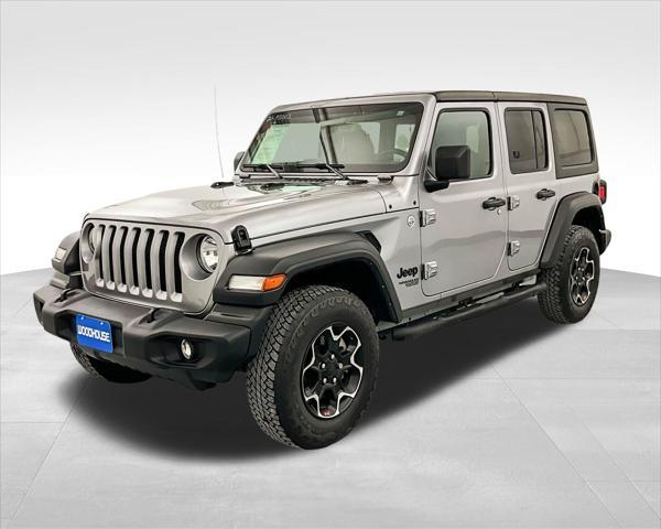 used 2021 Jeep Wrangler Unlimited car, priced at $29,754