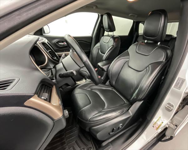 used 2018 Jeep Cherokee car, priced at $17,651