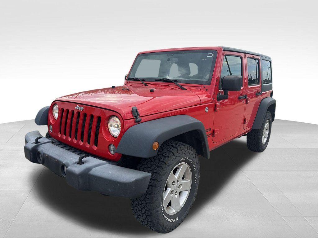 used 2017 Jeep Wrangler Unlimited car, priced at $21,049