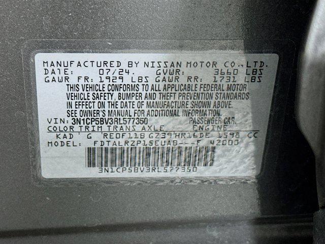 used 2024 Nissan Kicks car, priced at $17,697