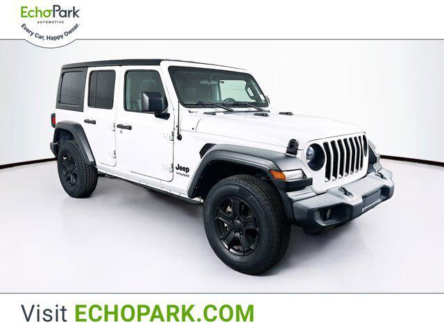 used 2022 Jeep Wrangler Unlimited car, priced at $29,496