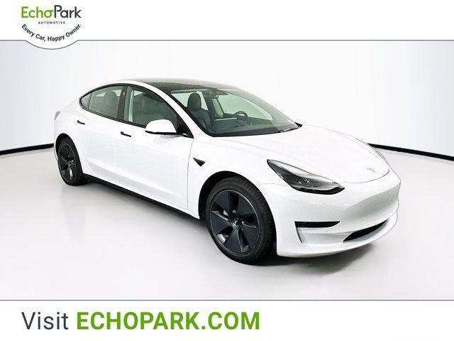 used 2022 Tesla Model 3 car, priced at $26,197