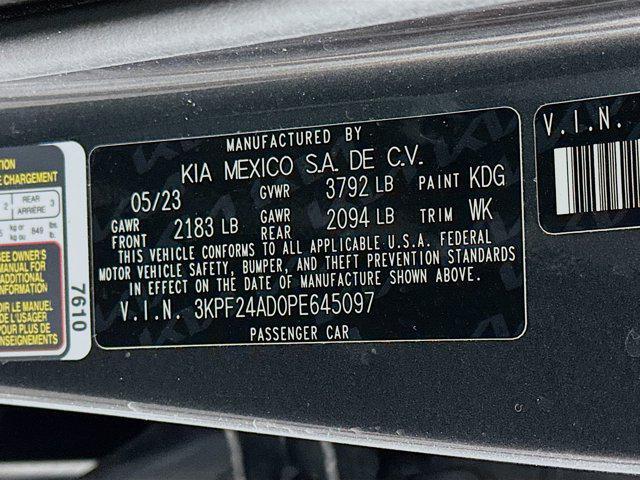 used 2023 Kia Forte car, priced at $16,489