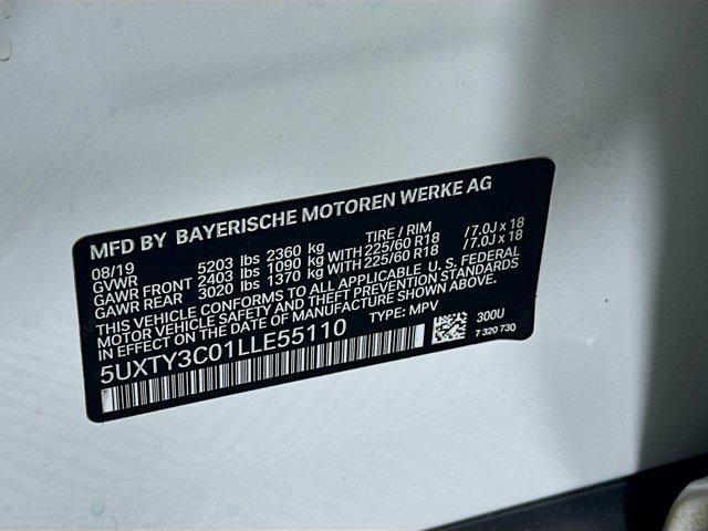 used 2020 BMW X3 car, priced at $16,496